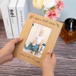 Personalized Grandparent Picture Frame When A Child Is Born So Are Grandparents Pregnancy Announcement First Time Gifts For Her - thumbnail 3