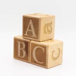 Wood Alphabet Block Set - thumbnail 3