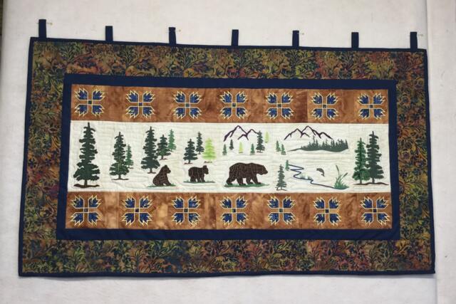 Rustic Wilderness Wall Hanging. Perfect For Cabin Or Farmhouse & Great Gift The Man That Has Everything - image 1
