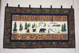 Rustic Wilderness Wall Hanging. Perfect For Cabin Or Farmhouse & Great Gift The Man That Has Everything