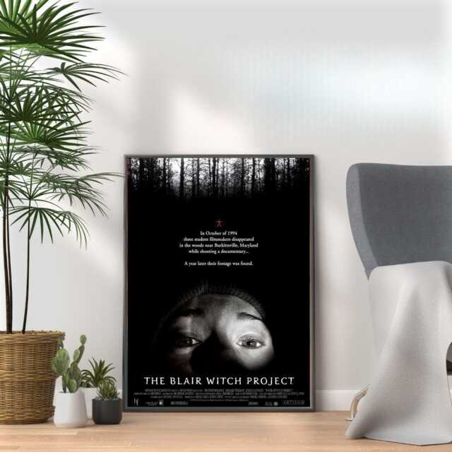 The Blair Witch Project - 90S Movie Poster Print Retro Film Wall Art - image 1