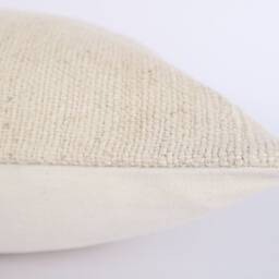 Handwoven Kilim Lumbar Pillow Cover Turkish Wool Cushion - 12x24 - thumbnail 4