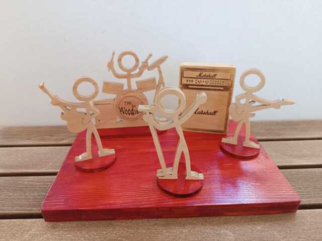 The Woodies Your Favourite Wooden Handmade Music Band Gift For Him, Her, Decor - image 1