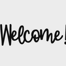 Welcome Wall Sign- Wooden Door & Decor - Self-Adhesive 3M Backing Entryway, Hallway, Porch Decoration - thumbnail 2
