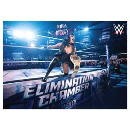 Wwe Print - Elimination Chamber Rhea Ripley Win Poster Wall Art - thumbnail 3