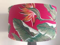 Bird Of Paradise Tropical Print Lampshade - thumbnail 1