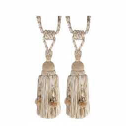 2x Interlude Pendant Tieback - 810mm Embrace Tassel Pair - thumbnail 1