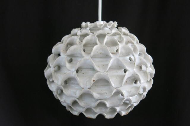 Danish Ceramic Hanging Lamp - image 1