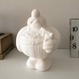 Ceramic Obelix Figurine, Ready To Paint, Bisque, Cartoon Character, Christmas Gifts, Asterix & Heroes, U-Paint, Art Statue
