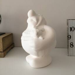 Ceramic Obelix Figurine, Ready To Paint, Bisque, Cartoon Character, Christmas Gifts, Asterix & Heroes, U-Paint, Art Statue - thumbnail 2