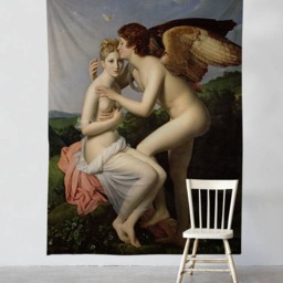 Mythological Psyche - Wall Tapestry Tapestry Hangings Wanderlust Bohemian Home Decor Dorm T#80 - thumbnail 2