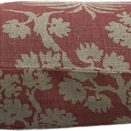Schumacher Woodland Silhouette Rhubarb Cushion Cover Pillow Double Sided - thumbnail 3