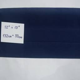 Nautical Valance, Navy Blue White Teal Rod Pocket Modern Valence For Beach Cabin Decor, Custom Made To Order - thumbnail 4