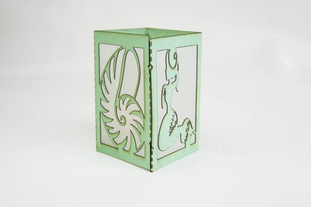 Tea Light Holder, Mini Lanterns, Mermaid Party Favors, Under The Sea Party, Wedding Diy Decor - image 1