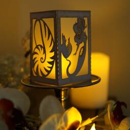 Tea Light Holder, Mini Lanterns, Mermaid Party Favors, Under The Sea Party, Wedding Diy Decor - thumbnail 3