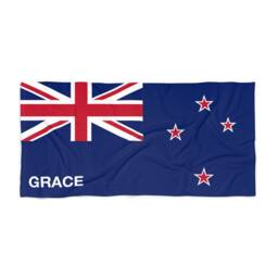 New Zealand Beach Towel, New Flag Tovel, Of Zealand, Beach Country - thumbnail 3