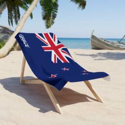New Zealand Beach Towel, New Flag Tovel, Of Zealand, Beach Country - thumbnail 4