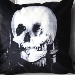 All Is Vanity - Velveteen Pillow Case C. Allan Gilbert, 1892 - thumbnail 2