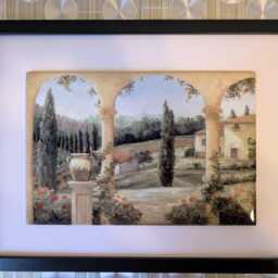 "Tuscany Ceramic Wall Art Tile, 8"" By 12" - thumbnail 4
