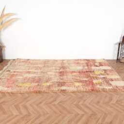 Moroccan Rug, Berber Handwoven Boujaad Rug 6x9 Colorful Boho - thumbnail 2