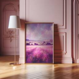 Horse Nursery Decor - Pink Set Of 3 Horses Posters - Kids Pony Print Girls Room Wall Art Girl Bedroom Prints Playroom Artwork Gifts - thumbnail 3