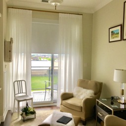 Custom Voile Sheer Curtain Living Room Bedroom Window Treatment - thumbnail 2