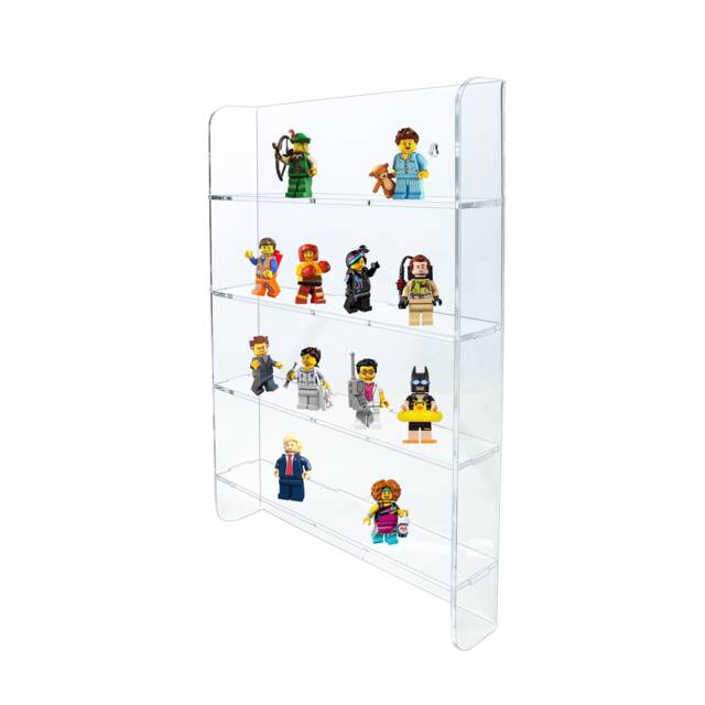 Wall Mounted Acrylic Shelf Display For Nail Polish, Models & Ornaments - Home, Shop Storage - Ds67/C - image 1