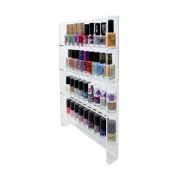Wall Mounted Acrylic Shelf Display For Nail Polish, Models & Ornaments - Home, Shop Storage - Ds67/C - thumbnail 2