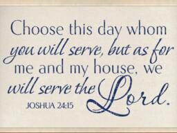 Religious Wall Decal. Choose This Day - Code 228 Christian Wall Decals, Scripture Decal, Quote, Decal Bible - thumbnail 2