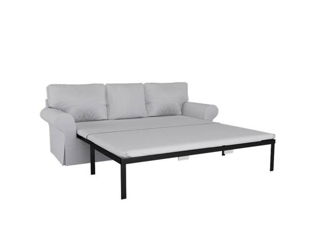Custom Made Cover Fits Ikea Ektorp Three Seat Sofa Bed Cover, Pixbo Sleeper Cover, Replace - image 1