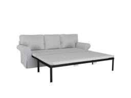 Custom Made Cover Fits Ikea Ektorp Three Seat Sofa Bed Cover, Pixbo Sleeper Cover, Replace