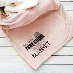 This Is My True Crime Blanket - True Crime Murder Documentary Blanket - thumbnail 2