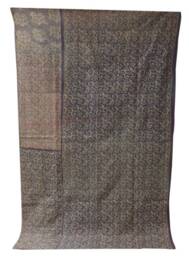 Handmade Vintage Kantha Quilt Indian Cotton Throw Blanket - 56x80 Inches - thumbnail 2