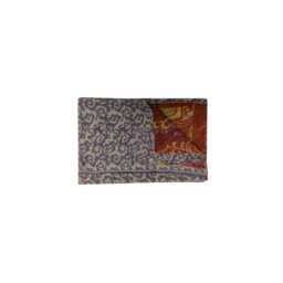Handmade Vintage Kantha Quilt Indian Cotton Throw Blanket - 56x80 Inches - thumbnail 4