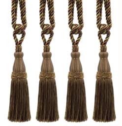 "D??copro Tassel Tieback, Length 8 1/2"" - 21.5cm, Spread 30"