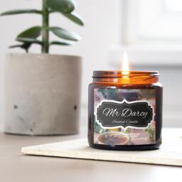 Jane Austen Bookish Candles - Mr. Darcy Pride & Prejudice Bookish Gifts - thumbnail 2