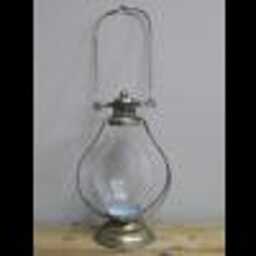 Vintage Candle Holder Lantern - Rustic Deocrative Glass Holder. Hanging Or Free Standing - thumbnail 2