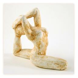 Yoga Art Sculpture - Gift For Lovers & Practioners - thumbnail 2