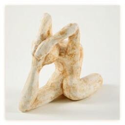 Yoga Art Sculpture - Gift For Lovers & Practioners - thumbnail 3