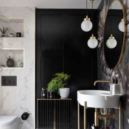 Jordan Small Globe Bathroom Pendant Light 6'' Ip65 - thumbnail 4