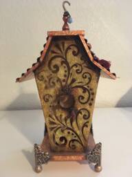 Cut Out Spirit - Angel House.mixed Media By Tazz. Created To Let Your Angels Know They Are Welcome.genuine Angelite Bead Included - thumbnail 1