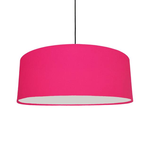 Extra Large Bright Pink Lampshade With Diffuser - image 1
