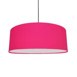 Extra Large Bright Pink Lampshade With Diffuser - thumbnail 1