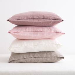 Linen Pillow Cover, Pillowcase, Cushion Throw Pillow, Bed - thumbnail 1