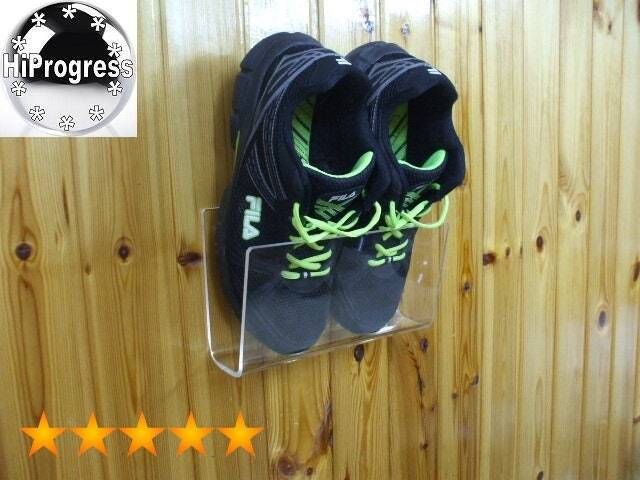 Wall Door Clear Acrylic Holder Stand For Shoes Boots Sneakers - image 1