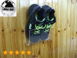 Wall Door Clear Acrylic Holder Stand For Shoes Boots Sneakers - thumbnail 1