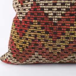 Large 24'' Kilim Pillow Cover Bohemian Home Decor - thumbnail 3