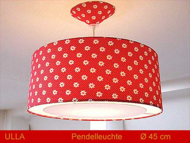 Red Lamp With Dots Ulla Pendant Flowers Diffuser - image 1