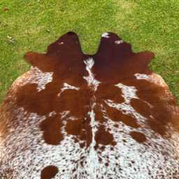 Genuine Tricolor Brazilian Hair On Cowhide Rug, Cow Hide Rug - thumbnail 3