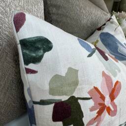 Scatter Lumbar Cushion Cover, John Lewis & Partners Atulya Fabric, Floral Cushion Cover, Pillow Worldwide Shipping - thumbnail 3